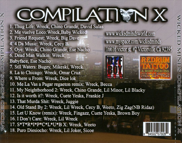 Wicked Minds - Compilation X Chicano Rap